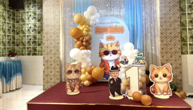 Đặt tiệc thôi nôi