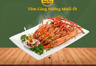 TÔM CÀNG NƯỚNG MUỐI ỚT 