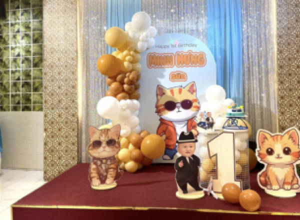 Đặt tiệc thôi nôi