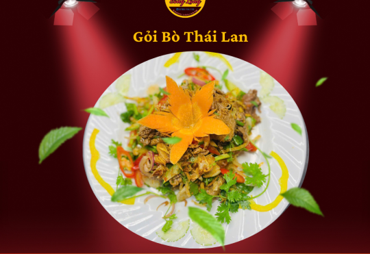 GỎI BÒ THÁI LAN 