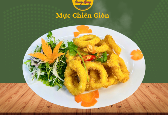 MỰC CHIÊN GIÒN